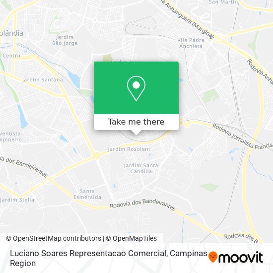 Luciano Soares Representacao Comercial map