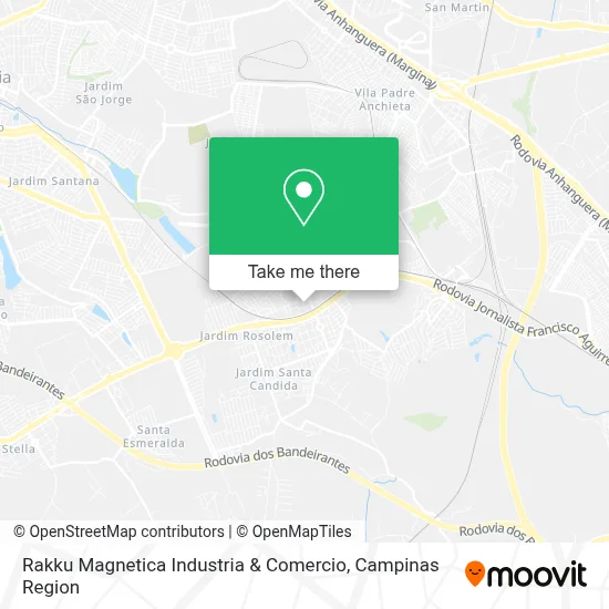 Rakku Magnetica Industria & Comercio map