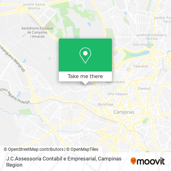 Mapa J.C.Assessoria Contabil e Empresarial