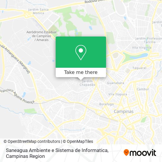 Saneagua Ambiente e Sistema de Informatica map