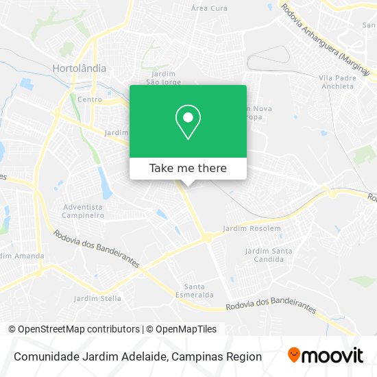 Comunidade Jardim Adelaide map