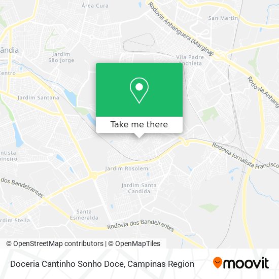 Doceria Cantinho Sonho Doce map