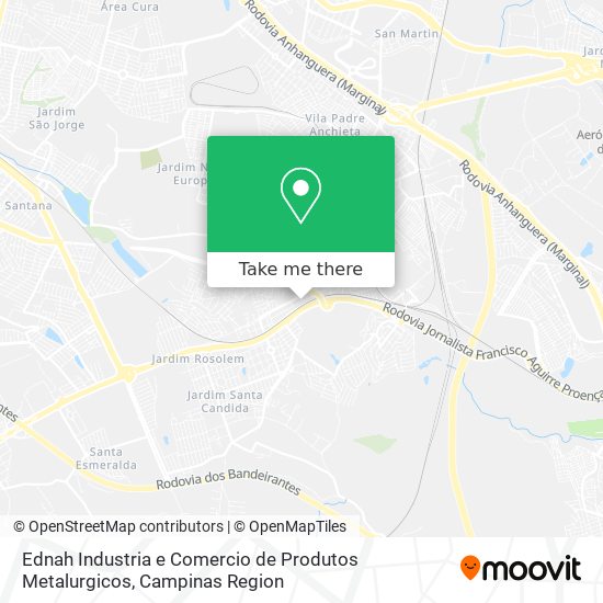 Ednah Industria e Comercio de Produtos Metalurgicos map