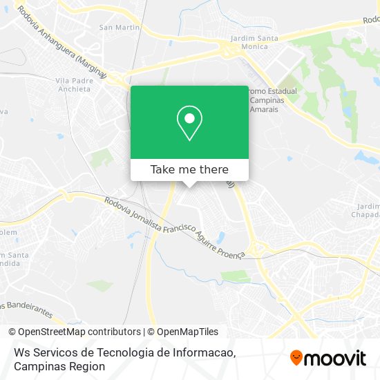 Ws Servicos de Tecnologia de Informacao map