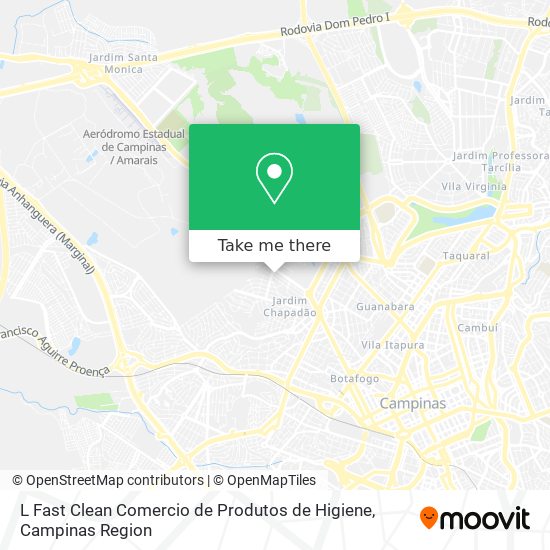 L Fast Clean Comercio de Produtos de Higiene map