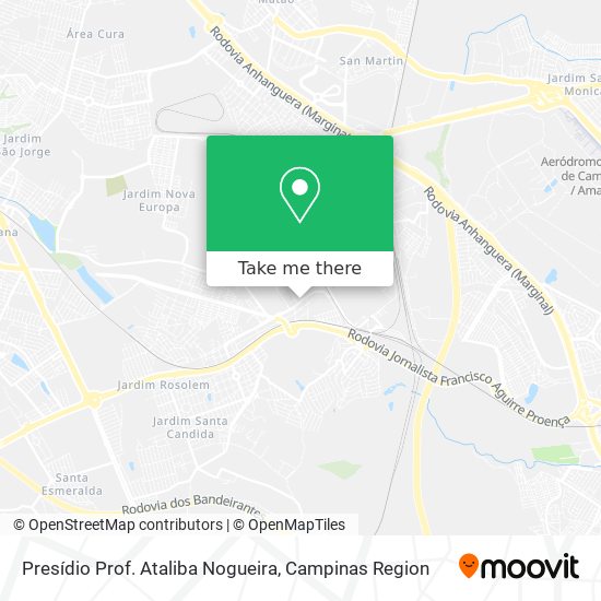Presídio Prof. Ataliba Nogueira map