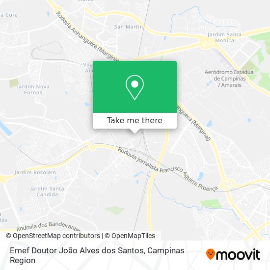 Emef Doutor João Alves dos Santos map