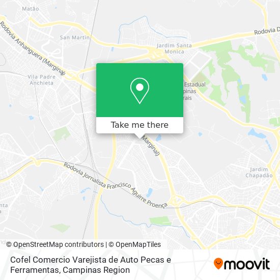 Cofel Comercio Varejista de Auto Pecas e Ferramentas map