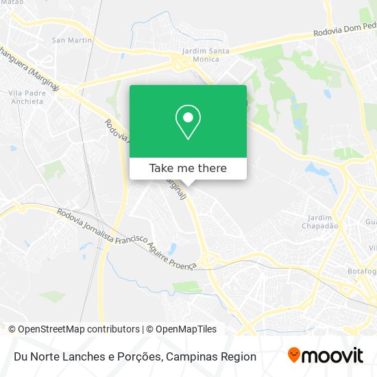 Du Norte Lanches e Porções map