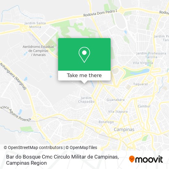 Bar do Bosque Cmc Circulo Militar de Campinas map
