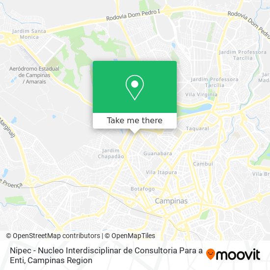Nipec - Nucleo Interdisciplinar de Consultoria Para a Enti map