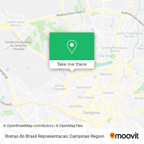 Bretas do Brasil Representacao map