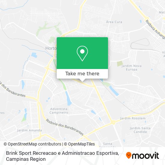 Brink Sport Recreacao e Administracao Esportiva map