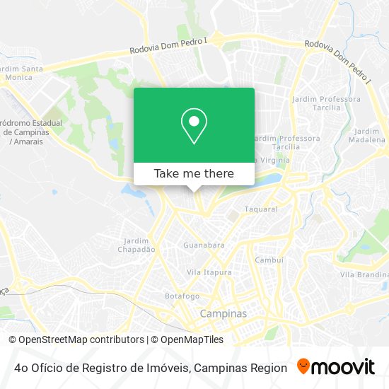 4o Ofício de Registro de Imóveis map