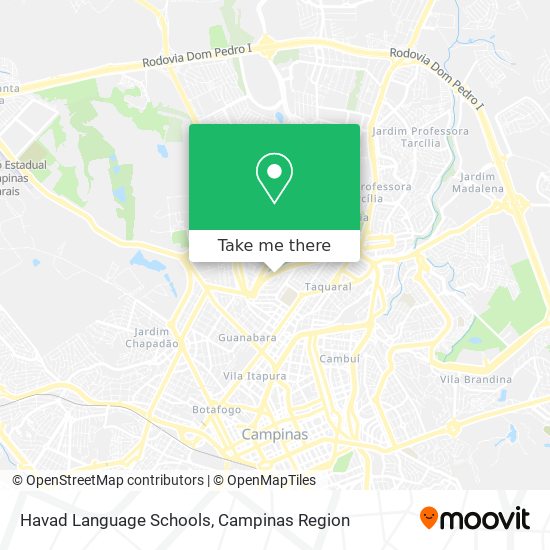 Havad Language Schools map