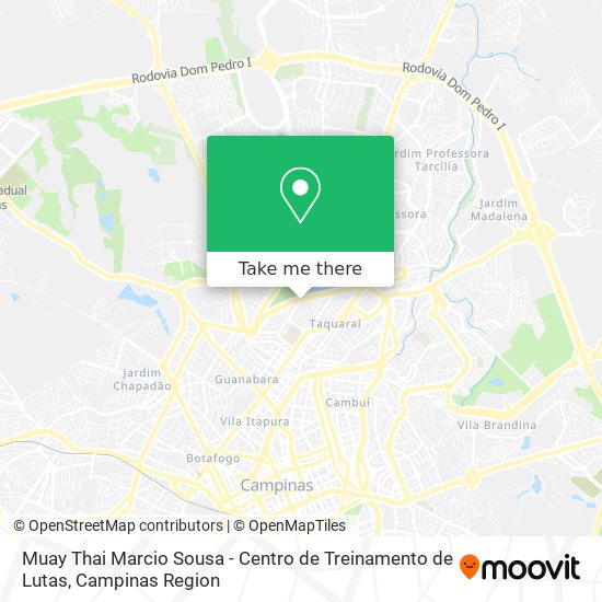 Muay Thai Marcio Sousa - Centro de Treinamento de Lutas map