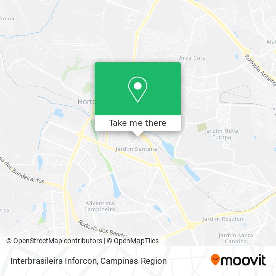 Interbrasileira Inforcon map