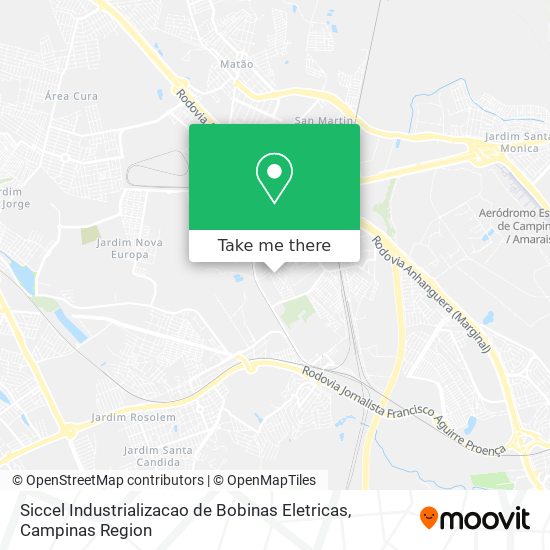 Mapa Siccel Industrializacao de Bobinas Eletricas