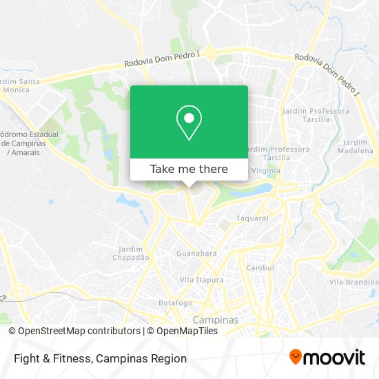 Fight & Fitness map