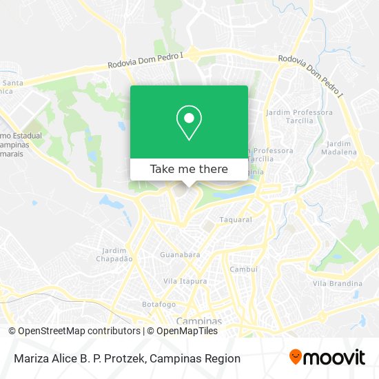 Mariza Alice B. P. Protzek map