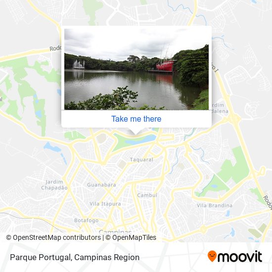 Parque Portugal map