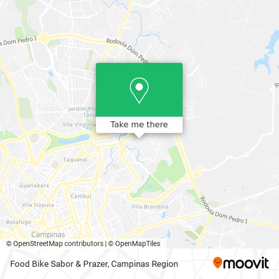 Food Bike Sabor & Prazer map