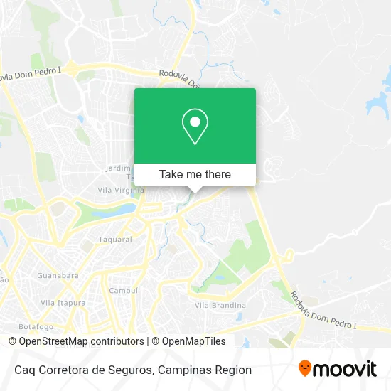 Caq Corretora de Seguros map