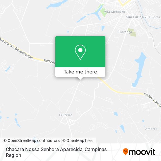 Chacara Nossa Senhora Aparecida map