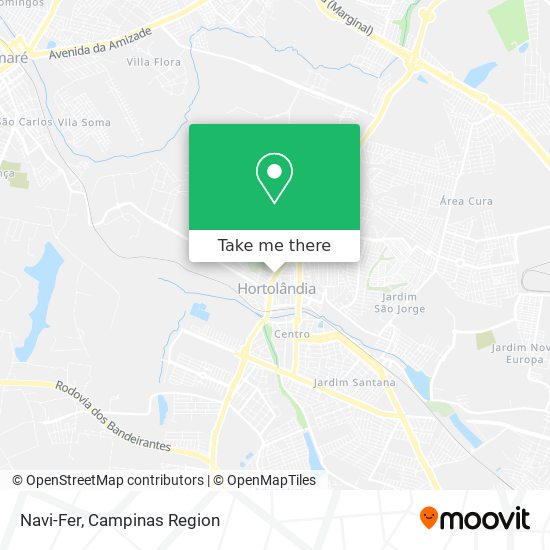 Navi-Fer map