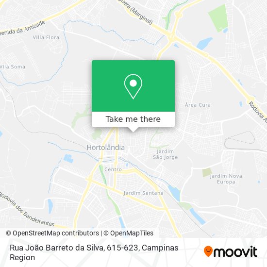 Rua João Barreto da Silva, 615-623 map