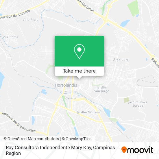 Mapa Ray Consultora Independente Mary Kay