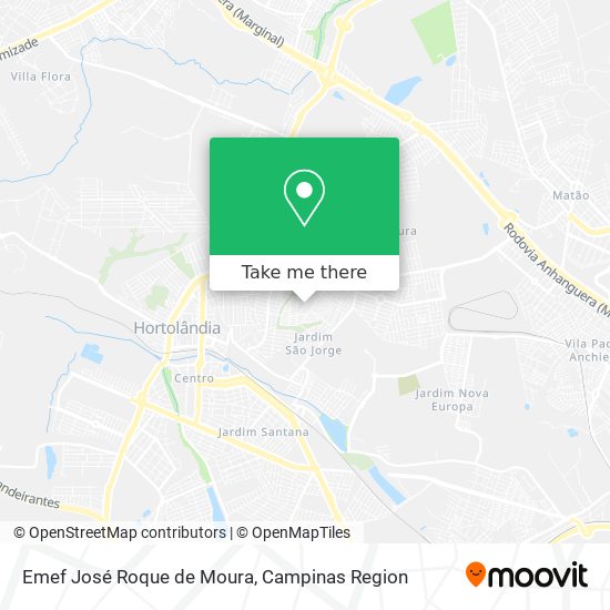 Emef José Roque de Moura map