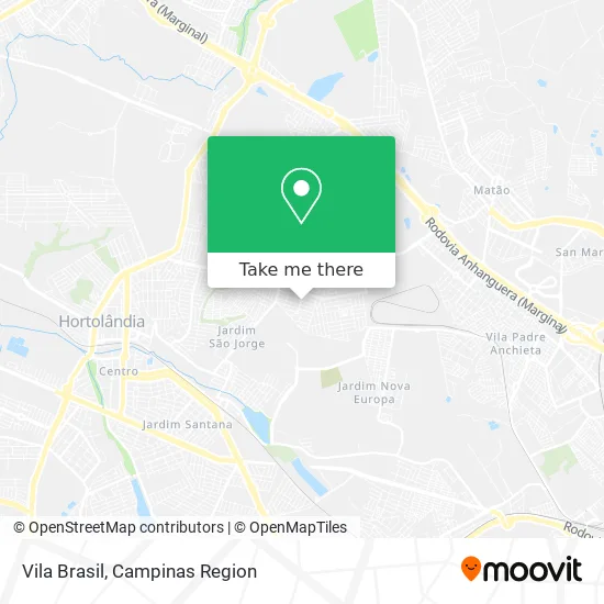 Vila Brasil map