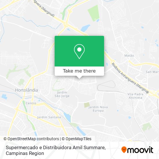 Supermercado e Distribuidora Amil Summare map