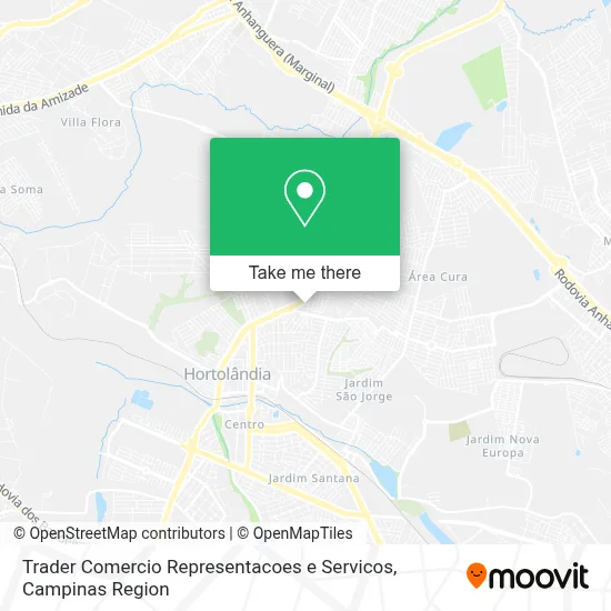 Trader Comercio Representacoes e Servicos map