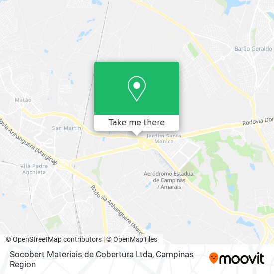 Socobert Materiais de Cobertura Ltda map