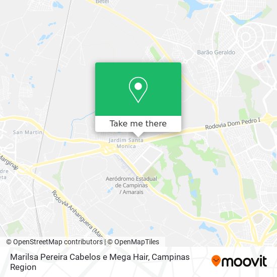 Marilsa Pereira Cabelos e Mega Hair map