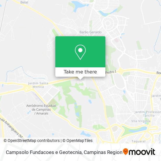 Campsolo Fundacoes e Geotecnia map