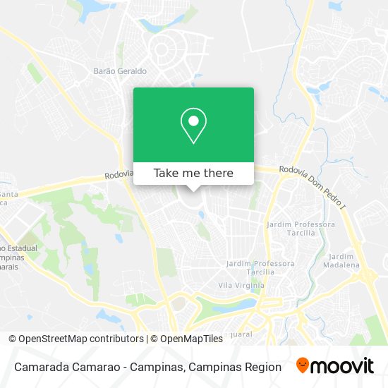 Camarada Camarao - Campinas map