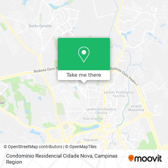 Condomínio Residencial Cidade Nova map