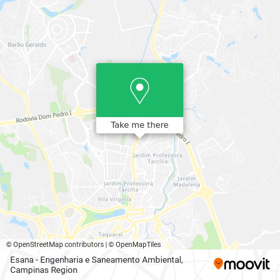 Esana - Engenharia e Saneamento Ambiental map