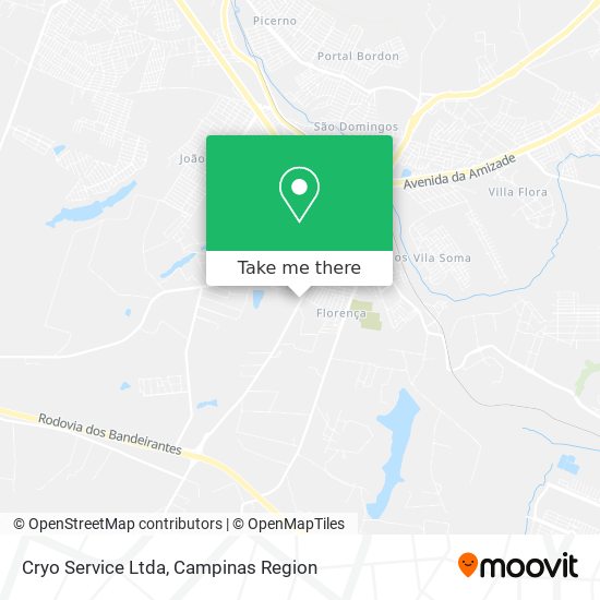 Mapa Cryo Service Ltda