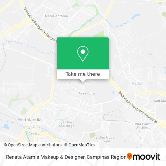 Renata Atamis Makeup & Designer map
