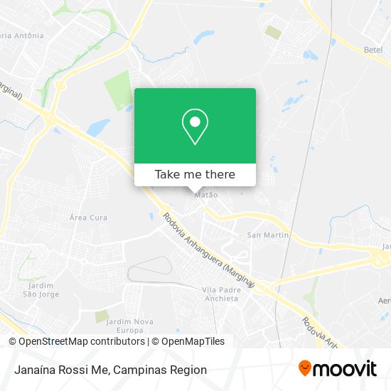 Janaína Rossi Me map