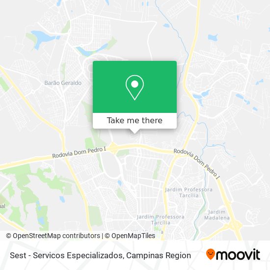 Sest - Servicos Especializados map