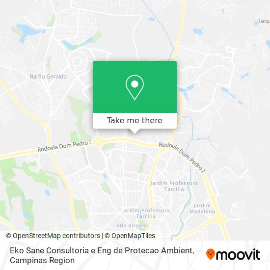 Eko Sane Consultoria e Eng de Protecao Ambient map