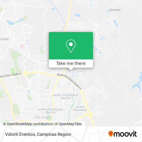 Vidotti Eventos map