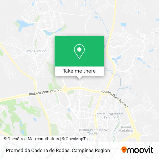 Promedida Cadeira de Rodas map