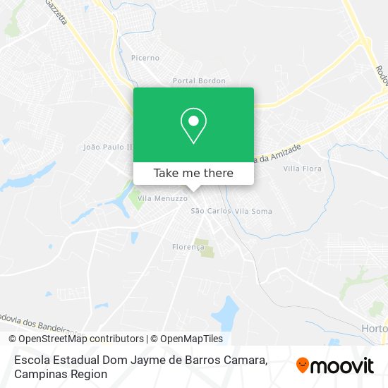 Escola Estadual Dom Jayme de Barros Camara map