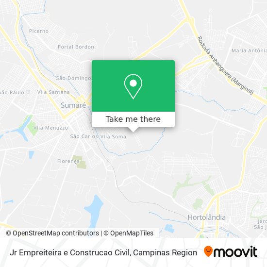 Jr Empreiteira e Construcao Civil map
